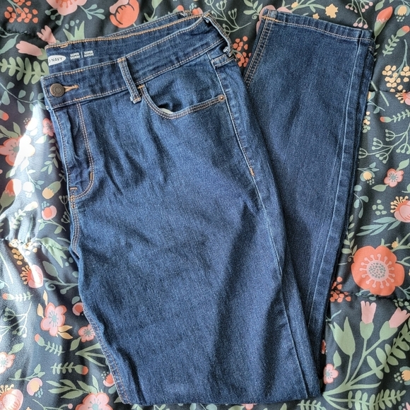 Old Navy Super Skinny 14 Blue Jeans - Picture 1 of 8
